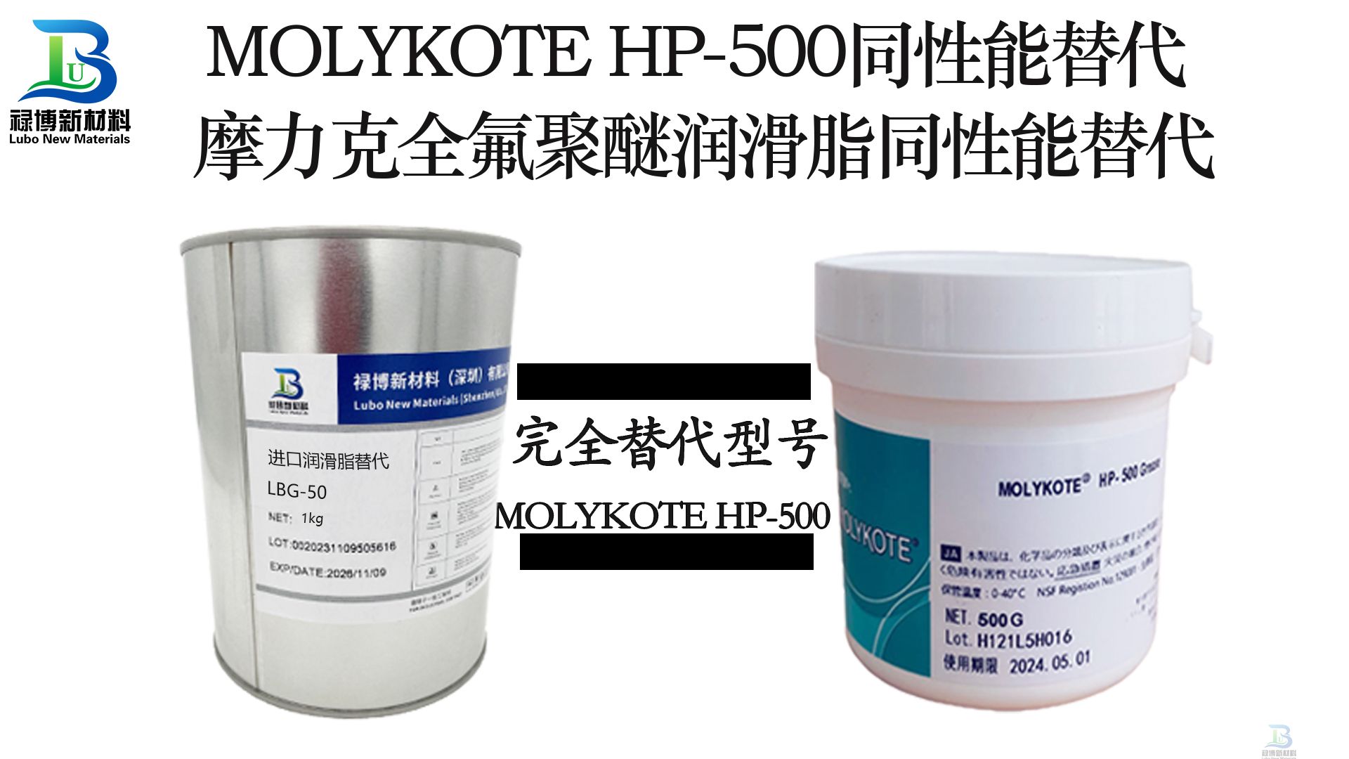 同性能替代进口MOLYKOTE摩力克HP-500，禄博LB-500全氟聚醚润滑脂的创新之道