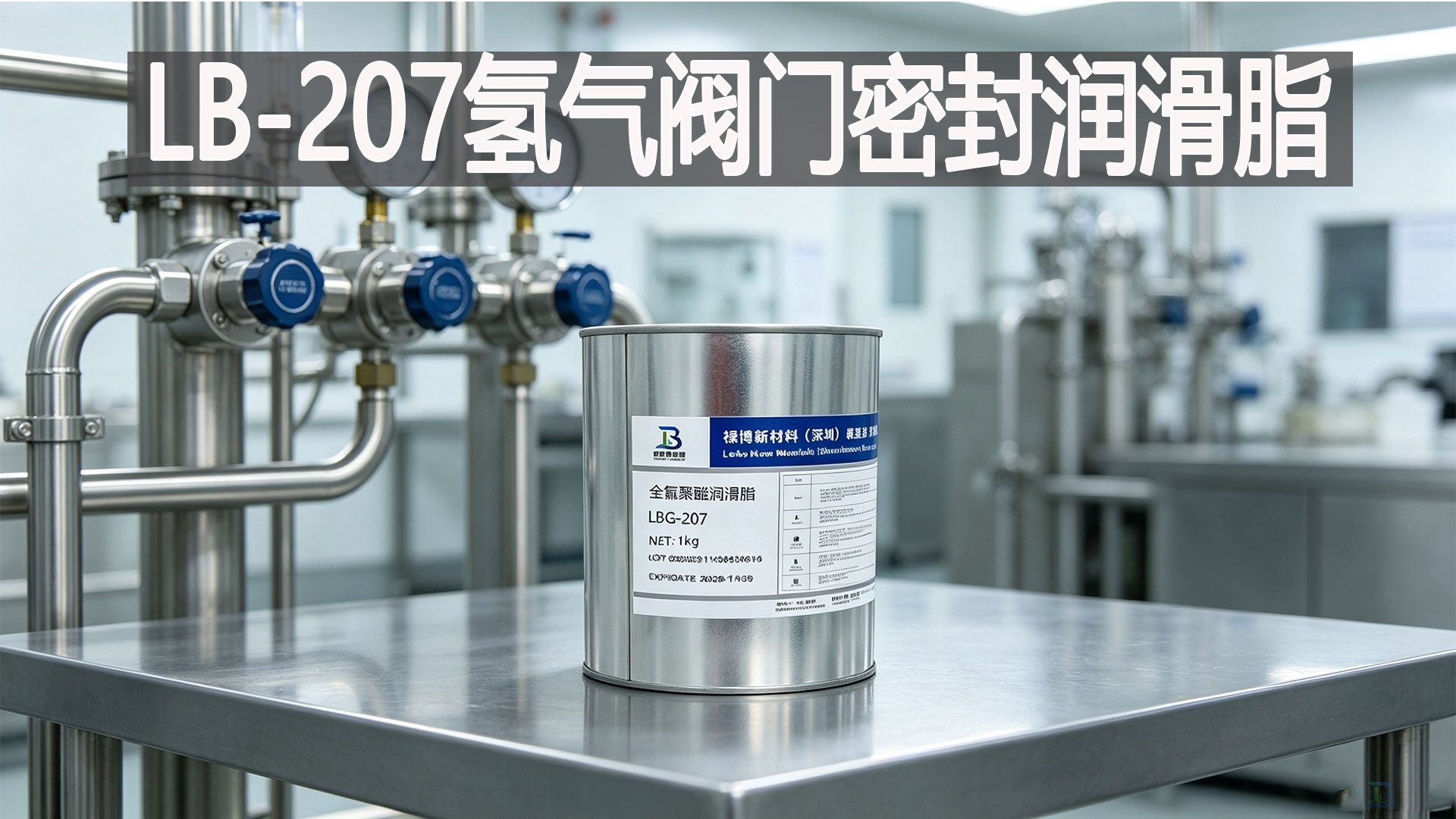禄博LB-207平替摩力克GPL207全氟聚醚氢气管道阀门螺纹密封润滑脂